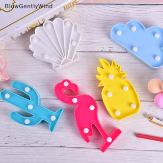 Blowgentlywind โคมไฟตั้งโต๊ะ LED 3D โรแมนติก ของขวัญ สําหรับตกแต่งบ้าน ออฟฟิศ BGW
