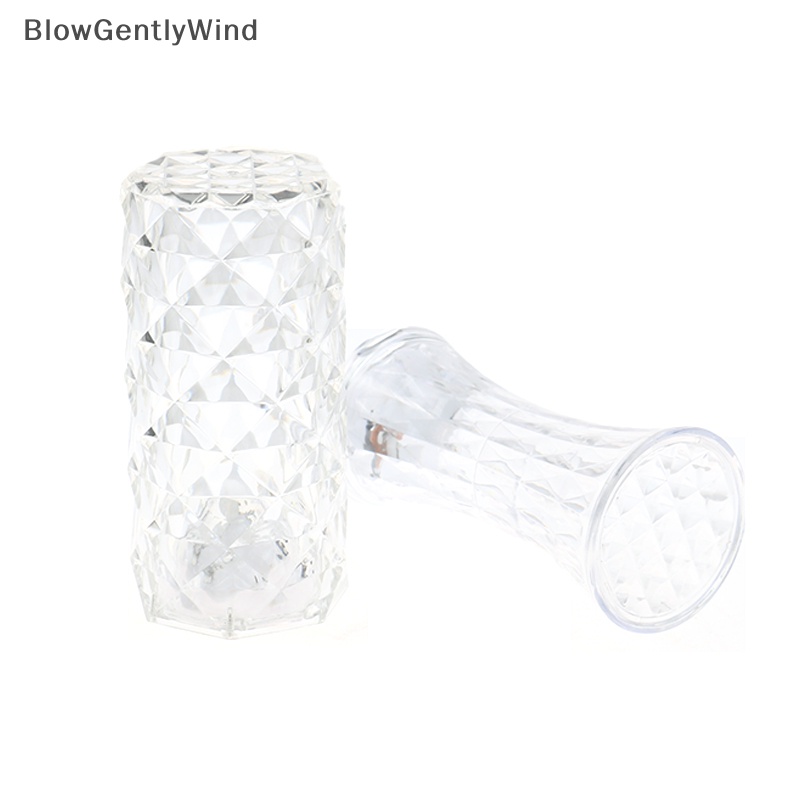 blowgentlywind-โคมไฟตั้งโต๊ะ-led-คริสตัล-3d-เอฟเฟคเพชร-โคมไฟบรรยากาศ-สุดเท่-โคมไฟ-usb-สัมผัส-ไฟกลางคืนล้น-สําหรับตกแต่งห้องนอน-บรรยากาศคริสตัล-โคมไฟของขวัญ-bgw