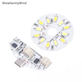 Blowgentlywind โคมไฟตั้งโต๊ะ Led วงจรชาร์จ USB type-C ขนาดเล็ก 1 ชิ้น BGW