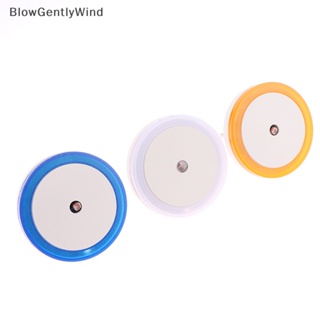 Blowgentlywind โคมไฟกลางคืน LED เซนเซอร์อัจฉริยะ ปลั๊ก EU สําหรับติดผนังห้องน้ํา ห้องครัว โถงทางเดิน ห้องนอน BGW