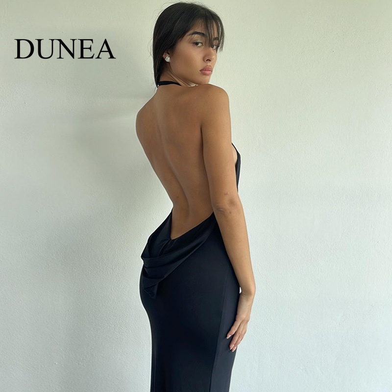 dunea-ชุดเดรสยาว-เปลือยหลัง-เซ็กซี่-สําหรับผู้หญิง