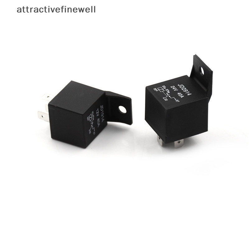 attractivefinewell-รีเลย์-5-pin-40a-dc-12v-24v-สําหรับไฟหน้ารถยนต์-tiv