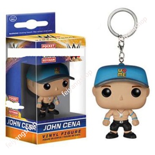 ใหม่ พวงกุญแจฟิกเกอร์ Funko POP WWE John Cena ของขวัญ สําหรับตกแต่งบ้าน