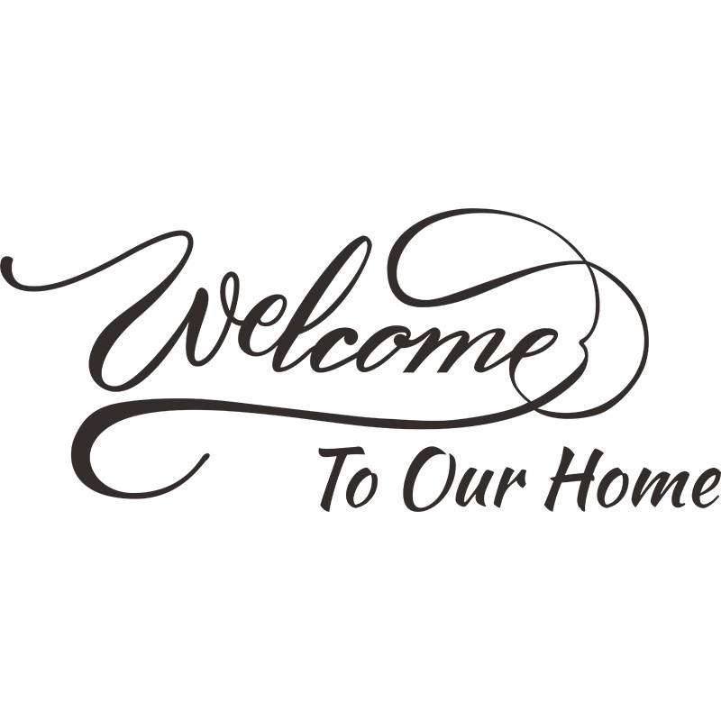 dtb-สติกเกอร์ติดผนัง-ลาย-welcome-to-our-home-ภาษาอังกฤษ-สโลแกน-สําหรับตกแต่งบ้าน-ห้องนั่งเล่น-1-ชิ้น
