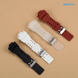 [AY] สายนาฬิกาข้อมือ แบบนิ่ม น้ําหนักเบา ปรับได้ สําหรับ Casio GA-110GD120GA-100GA-100C