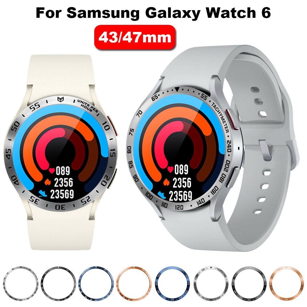 สําหรับ-samsung-galaxy-watch-6-คลาสสิก-43-มม-47-มม-แหวนฝา-ฝาครอบ-สเตนเลส-เคสป้องกันสมาร์ทวอทช์-กรอบป้องกัน