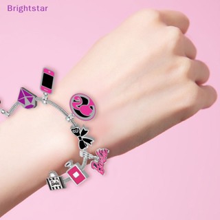 Brightstar เครื่องประดับ สร้อยข้อมือ จี้ลูกปัด รูปการ์ตูนบาร์บี้ สวยงาม เหมาะกับของขวัญ สําหรับเด็กผู้หญิง