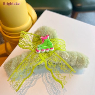 Brightstar กิ๊บติดผม รูปตุ๊กตาฉลาม ประดับโบว์ สําหรับตุ๊กตาบาร์บี้