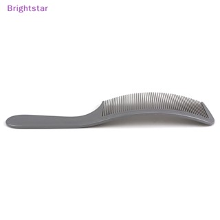 Brightstar หวีตัดผม ทรงโค้ง ป้องกันไฟฟ้าสถิตย์ แบบมืออาชีพ สําหรับร้านตัดผม