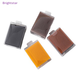 Brightstar 10 ชิ้น กล่องตัดผม สติกเกอร์เมจิก เทปสติกเกอร์ผม ที่ใส่ผม กิ๊บ เครื่องมือจัดแต่งทรงผม ร้านตัดผม เครื่องมือทําผม ใหม่