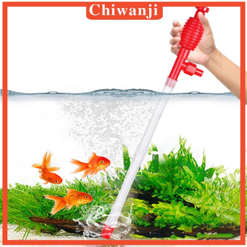 chiwanji-เครื่องปั๊มทรายทําความสะอาดตู้ปลา-ขนาดเล็ก-ถอดออกได้