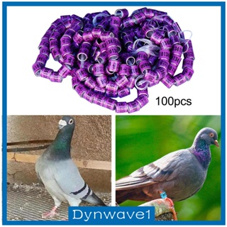[Dynwave1] ห่วงขานกพิราบ อะลูมิเนียม น้ําหนักเบา แบบพกพา 8 มม. 100 ชิ้น สําหรับนกกระทา เป็ด บันตัม นกเลิฟเบิร์ด สัตว์ปีก ขนาดเล็ก 2024