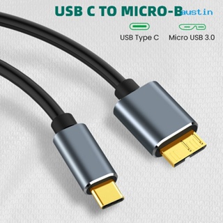 [AY] สายเคเบิลฮาร์ดดิสก์ 50 100 150 ซม. USB 3.1 Type-c เป็น USB 3 Micro-USB 5Gbps สําหรับ PC