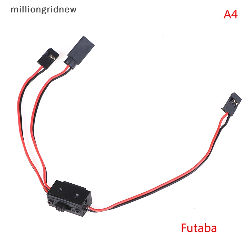 [milliongridnew] สวิตช์เปิดปิด JR Futaba พร้อมปลั๊กตัวผู้ 1 ชิ้น WQL ...