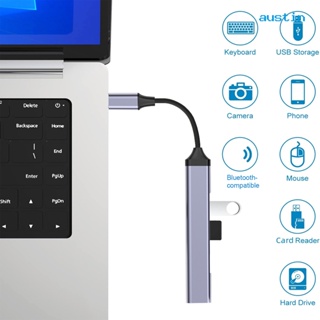 [AY] ฮับ USB 2 in 1 4 พอร์ต USB 2 3 สําหรับ MacBook Pro