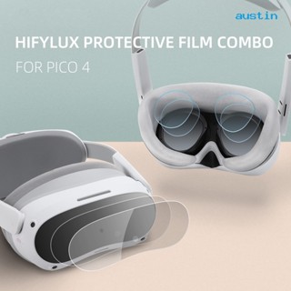 [AY] ฟิล์มกันรอยเลนส์กล้อง VR กันระเบิด พร้อมไม้ปาดน้ํา HD เข้ากันได้กับ PICO 4