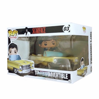 ใหม่ ฟิกเกอร์ Funko Pop Scarface Tonys Convertible 03# ของเล่น ของสะสม ของขวัญ