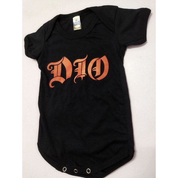 เสื้อยืด-ลายโลโก้-dio-band-romper-สําหรับเด็กทารก