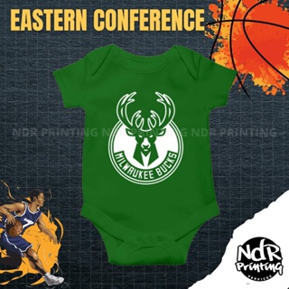 Baby Onesie-Milwaukee Bucks (ประชุมทางตะวันออก)