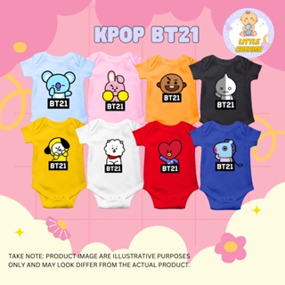 Bt 21 ONESIE ชุดเสื้อผ้า ปรับแต่งได้ 0-12 เดือน