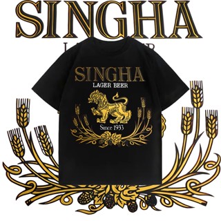 เสื้อยืดคุณภาพดี   เสื้อยืดยอดนิยม  singha