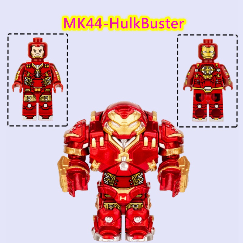 mk44-hulkbuster-iron-man-marvel-บล็อกตัวต่อภาพยนตร์-ของเล่นสําหรับเด็ก-ของขวัญวันเกิด
