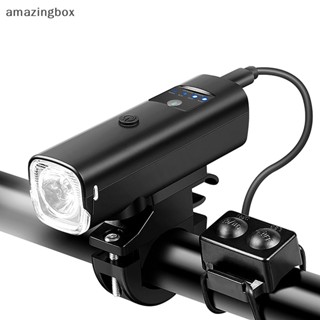 Abth ไฟฉายติดแฮนด์บาร์ ชาร์จ USB สําหรับรถจักรยาน MTB