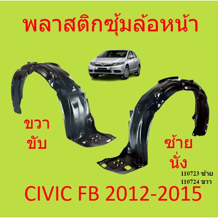 พลาสติกซุ้มล้อ-หน้า-honda-civic-fb-2012-2013-2014-2015-ซีวิก-พลาสติกซุ้มล้อ-หน้า-กิ๊ปล็อค-ซีวิค