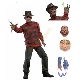 ใหม่ ฟิกเกอร์ NECA A Nightmare on Elm Street 3 Ultimate Freedy Krueger Dream Warrior ของขวัญวันเกิด