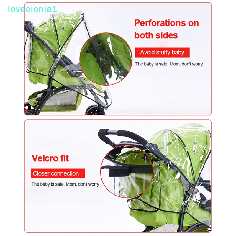 loveoionia1-ผ้าคลุมรถเข็นเด็ก-กันน้ํา-กันฝน-กันฝุ่น