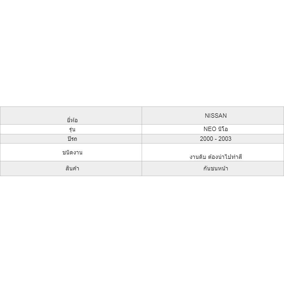 กันชนหน้า-nissan-sunny-neo-ปี-2000-2001-2002-2003-ซันนี่-นีโอ