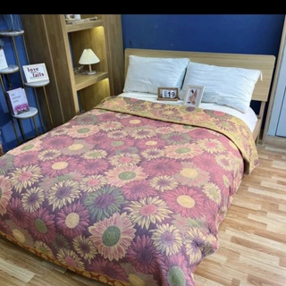 🥨ผ้าคลุมเตียง ข้น สไตล์เกาหลีผ้าปูที่นอน bedspread 5ฟุต 6.6/6ฟุต 200*230cm ไม่มีปลอกหมอน