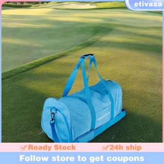 [Etivaxa] กระเป๋าเดินทาง ผ้าไนล่อน สําหรับเทนนิส เล่นกีฬา เข้ายิม กลางแจ้ง