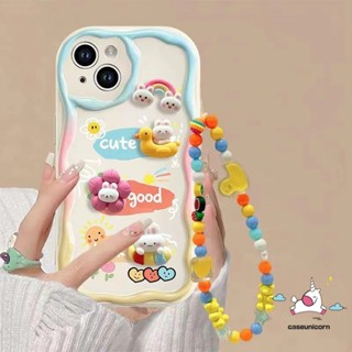 เคสโทรศัพท์มือถือนิ่ม ขอบโค้ง ลายการ์ตูนกระต่าย ดอกไม้ 3D สําหรับ Realme C11 C51 C53 C25 C12 9i 6i 5 7i 5s 5i C15 C21 C35 C55 C25s C25Y C30 C21Y C33 C31 C17 C20 C1 C3 C20A