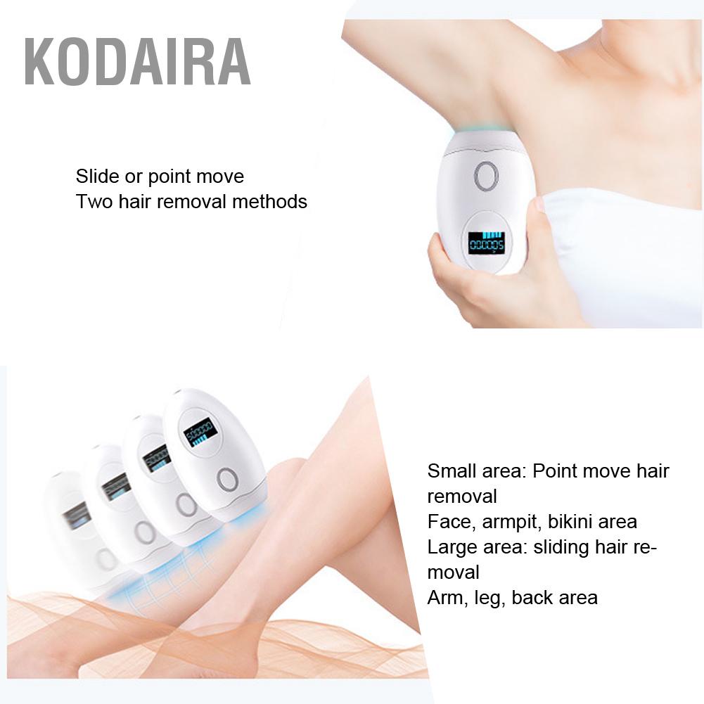 kodaira-เครื่องกำจัดขนด้วยเลเซอร์-ipl-ที่ใช้ในครัวเรือนรักแร้ขาไฟฟ้าเครื่องกำจัดขนแบบปรับได้