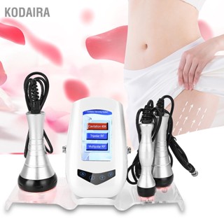 KODAIRA เครื่องกระชับสัดส่วนอัลตราโซนิกสูญญากาศ 40K Cavitation RF เครื่องลดน้ำหนักความงาม