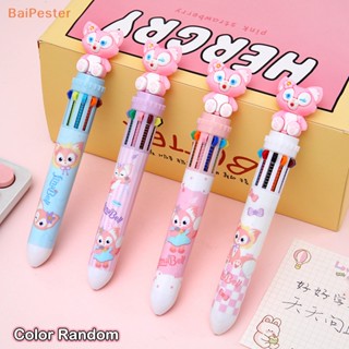 [BaiPester] ปากกาลูกลื่นเจล ลายการ์ตูนสัตว์น่ารัก 10 สี สําหรับนักเรียน สํานักงาน โรงเรียน