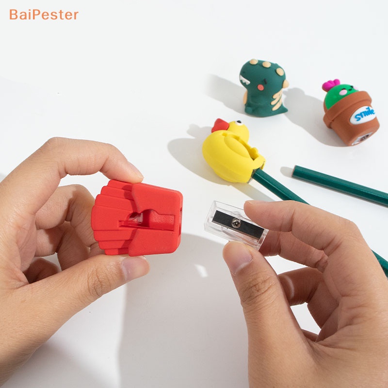 baipester-เครื่องเขียน-กบเหลาดินสอ-รูปสัตว์น่ารัก-3d-สําหรับสํานักงาน