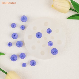 [BaiPester] ใหม่ แม่พิมพ์ซิลิโคน รูปบลูเบอร์รี่ ราสเบอร์รี่ แฮนด์เมด DIY สําหรับตกแต่งเค้ก ช็อคโกแลต เบเกอรี่ ขนมหวาน