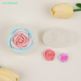 &lt;Cardflower&gt; แม่พิมพ์ซิลิโคน รูปดอกคามิเลีย ดอกกุหลาบ แฮนด์เมด DIY สําหรับตกแต่งเค้ก ฟองดองท์ ขนมหวาน ลดราคา