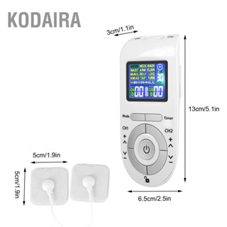 KODAIRA 9 โหมดปรับจุดเส้นเมอริเดียนร่างกายแบบดิจิตอลเครื่องนวดเพื่อสุขภาพ