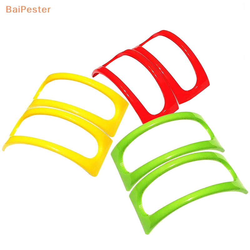 baipester-อุปกรณ์ขาตั้งพลาสติก-หลากสี-สําหรับวางขนมปัง-แซนวิช-ทาโก้-3-ชิ้น