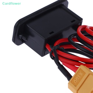 &lt;Cardflower&gt; สวิตช์เปิดปิด พร้อมปลั๊ก XT60 อุปกรณ์เสริม สําหรับโมเดลเครื่องบิน เรือ รถบังคับ