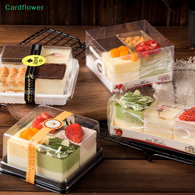 lt-cardflower-gt-ถ้วยพลาสติกใส-ทรงสี่เหลี่ยม-ขนาดเล็ก-สําหรับใส่ขนมหวาน-ไอศกรีม-10-ชิ้น