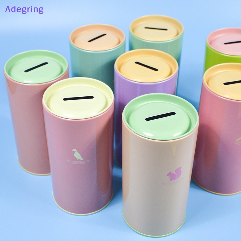 adegring-กระปุกออมสินโลหะ-รูปสัตว์น่ารัก-สีแคนดี้-สําหรับตกแต่งบ้าน