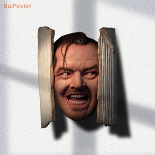 [BaiPester] Jack Nicholson ประติมากรรมเรซิ่น ชั้นวางหนังสือ สําหรับตกแต่งบ้าน