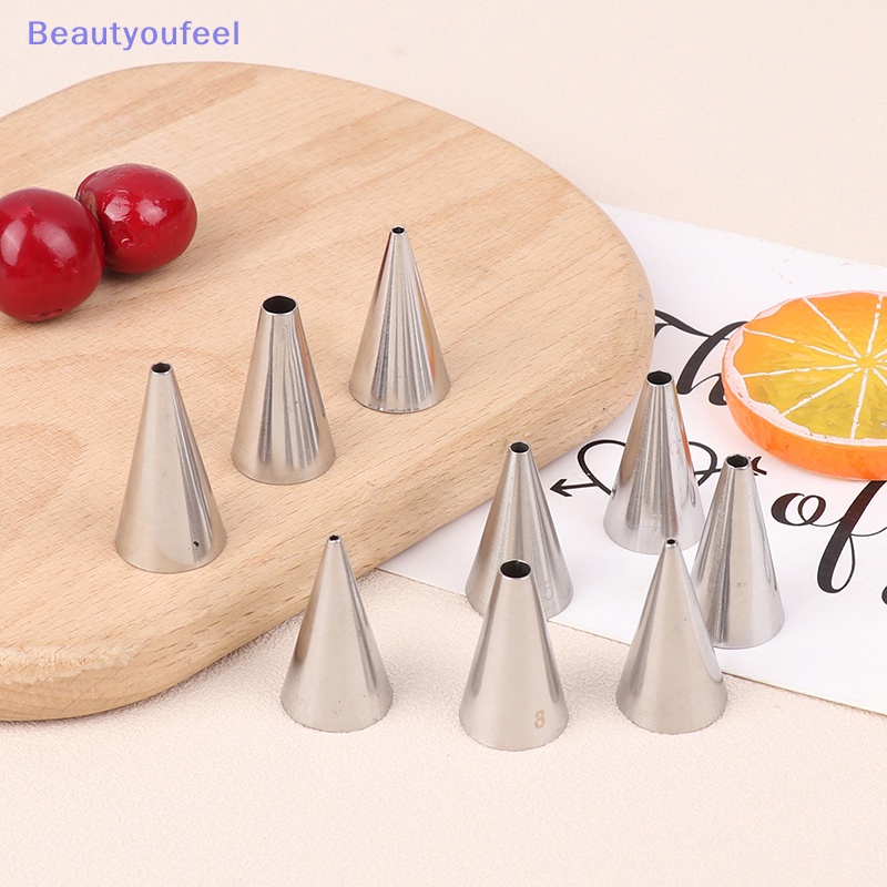 beautyoufeel-หัวฉีดไอซิ่ง-ทรงกลม-diy-สําหรับตกแต่งเค้ก-คัพเค้ก-เบเกอรี่-ขนมหวาน-9-ชิ้น