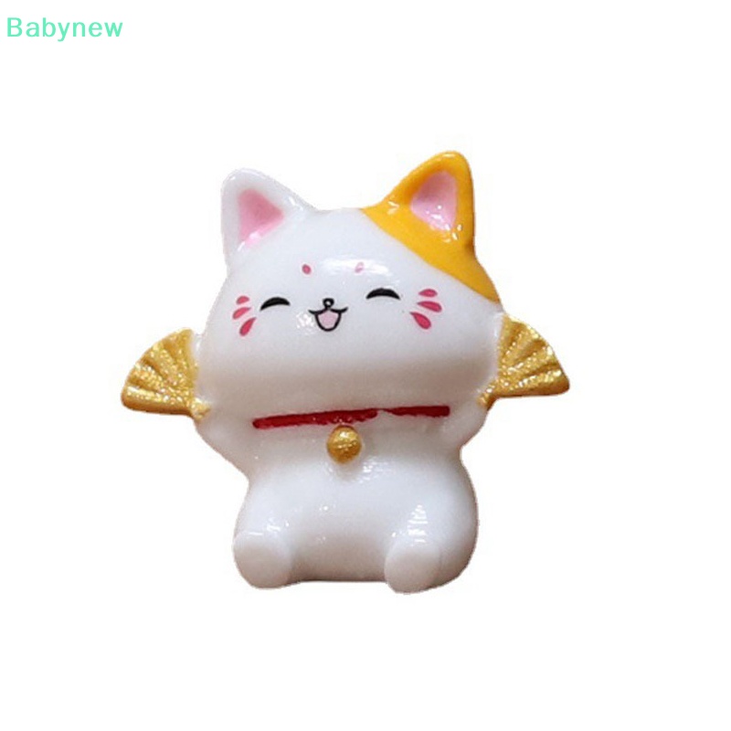 lt-babynew-gt-กระถางต้นไม้เรซิ่น-รูปการ์ตูนแมวนําโชคน่ารัก-ขนาดเล็ก-สําหรับตกแต่งสวน-diy-1-ชิ้น