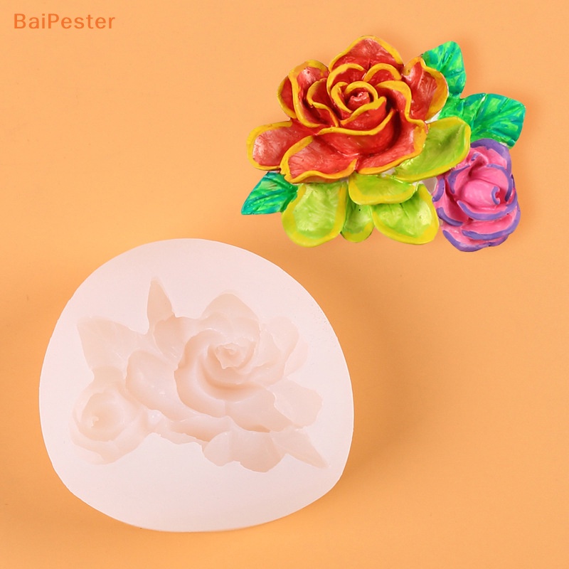 baipester-แม่พิมพ์ซิลิโคน-รูปดอกไม้-สําหรับทําเค้ก-ช็อคโกแลต-ฟองดองท์-คัพเค้ก-เยลลี่-ขนมหวาน-เบเกอรี่