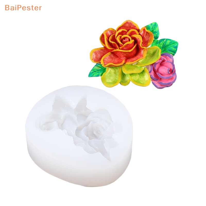 baipester-แม่พิมพ์ซิลิโคน-รูปดอกไม้-สําหรับทําเค้ก-ช็อคโกแลต-ฟองดองท์-คัพเค้ก-เยลลี่-ขนมหวาน-เบเกอรี่